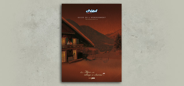 Couverture du guide hbergement hiver de Chtel