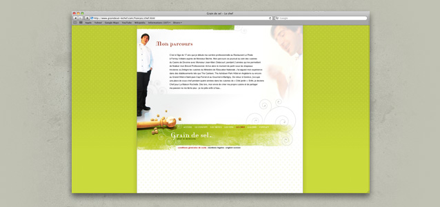 Page le chef du site Grain de Sel