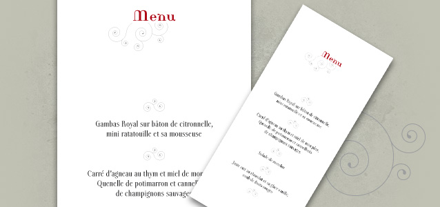 Menus Grain de Sel