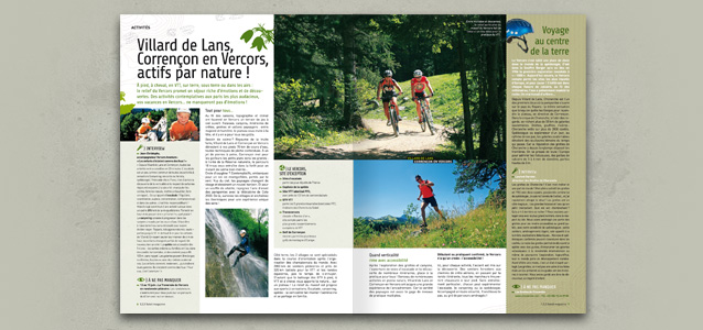 Pages sduction de la brochure de Villard de Lans