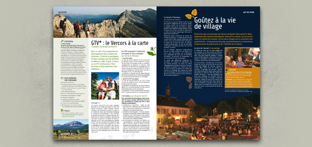 Pages sduction de la brochure de Villard de Lans