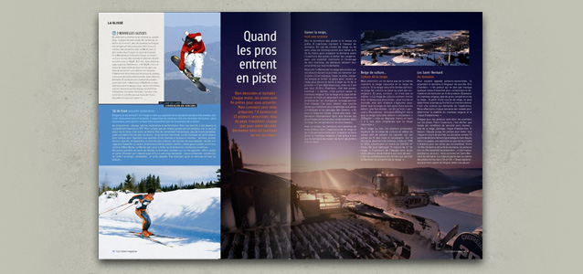 Pages s�duction de la brochure de Villard de Lans